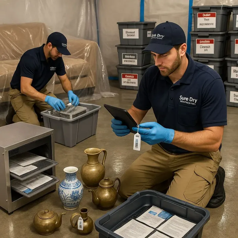 Content Protection and Restoration process in Victoria, TX